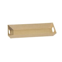 Tablett rechteckig 11x26x3cm