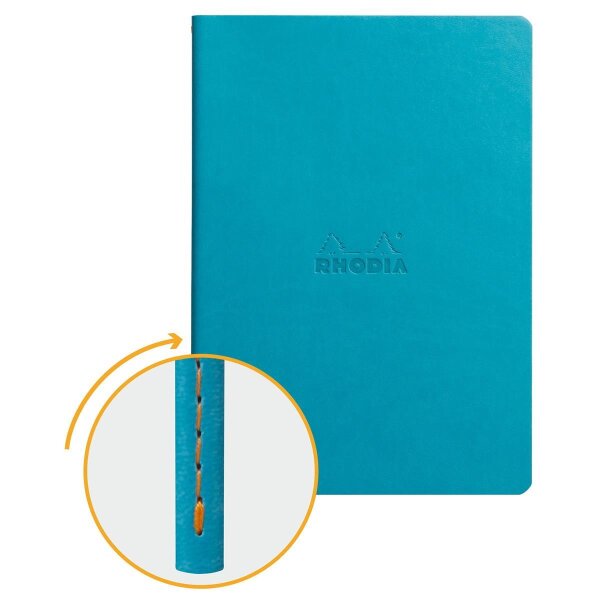 Rhodia Notizbuch A5 32Bl dot türkis