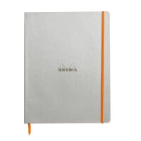 Rhodia NBuch A4+ liniert silber