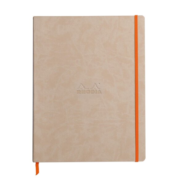 Rhodia NBuch A4+ liniert beige