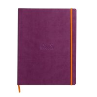 RHODIA Notizbuch RHODIARAMA, DIN A4+, liniert, lila