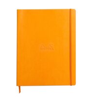 RHODIA Notizbuch RHODIARAMA, DIN A4+, liniert, orange