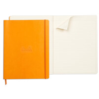 RHODIA Notizbuch RHODIARAMA, DIN A4+, liniert, orange