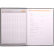 Rhodia Office Kladde A4 90g lin schwarz