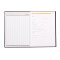 Rhodia Office Kladde A5 90g lin schwarz