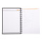 Rhodia Notebook A4 lin 90g schwarz