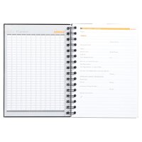 Rhodia Notebook A5 lin 90g schwarz