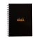 Rhodia Notebook A5 lin 90g schwarz