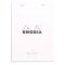 Rhodia MeetingPad A5 weiss 80Bl