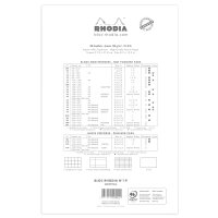 Rhodia MeetingPad A4+ weiss 80Bl