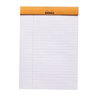 Rhodia Block m Hülle lin 220x325 or