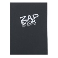 Zap Book geleimt schw A5 80g 160Bl