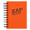 Zap Book Spirale Sort2 A6 80g 160Bl