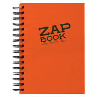 Zap Book Spirale Sort2 A5 80g 160Bl