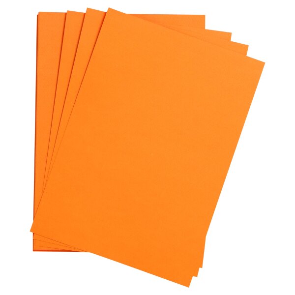 Zeichenpapier A4 160g Rotorange 25B