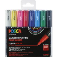 Marqueur POSCA PC-1MC pointe ogive extra-fine 0,7 mm -...