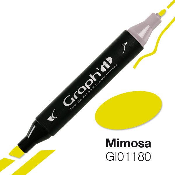 Layoutmarker GRAPHIT Farbe 1180 - Mimosa