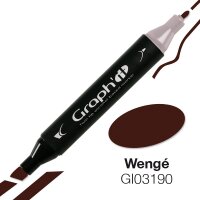 Layoutmarker GRAPHIT Farbe 3190 - Wengé