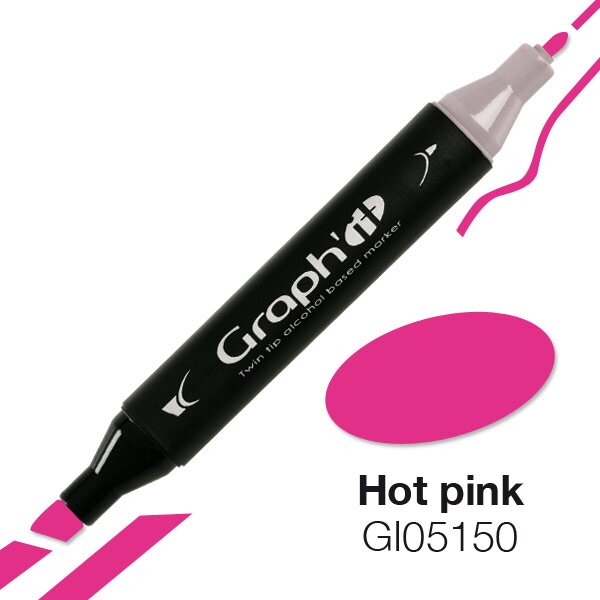 Layoutmarker GRAPHIT Farbe 5150 - Hot Pink