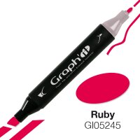 Layoutmarker GRAPHIT Farbe 5245 - Ruby