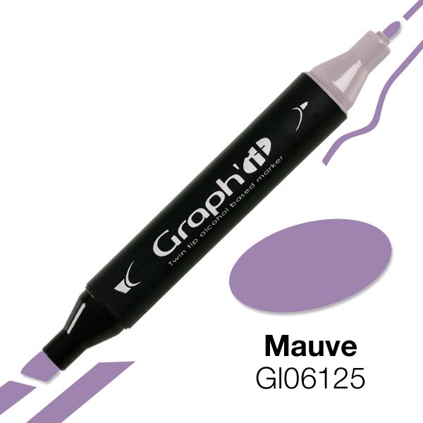 Layoutmarker GRAPHIT Farbe 6125 - Mauve