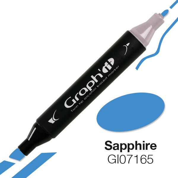 Layoutmarker GRAPHIT Farbe 7165 - Sapphire