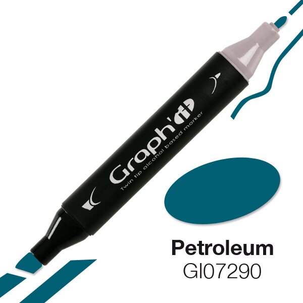 Layoutmarker GRAPHIT Farbe 7290 - Petroleum