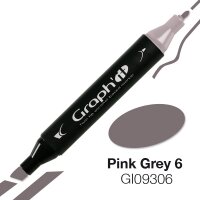 GRAPHIT Alcohol based marker 9306 - Pink Grey 6