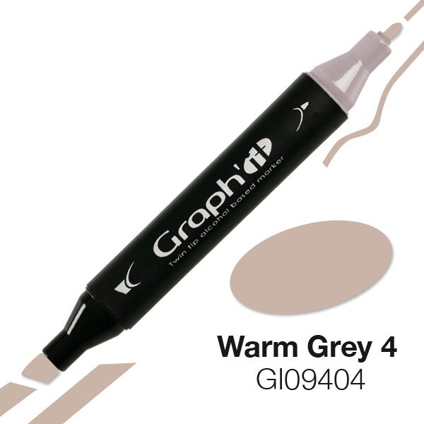 Layoutmarker GRAPHIT Farbe 9404 - Warm Grey 4