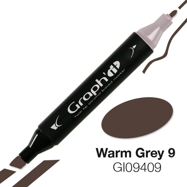 Layoutmarker GRAPHIT Farbe 9409 - Warm Grey 9