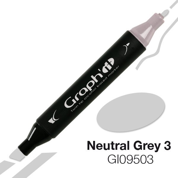 Layoutmarker GRAPHIT Farbe 9503 - Neutral Grey 3