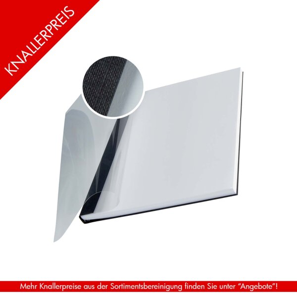 Buchbindemappe impressBind A4, 10,5 mm, schwarz, Soft