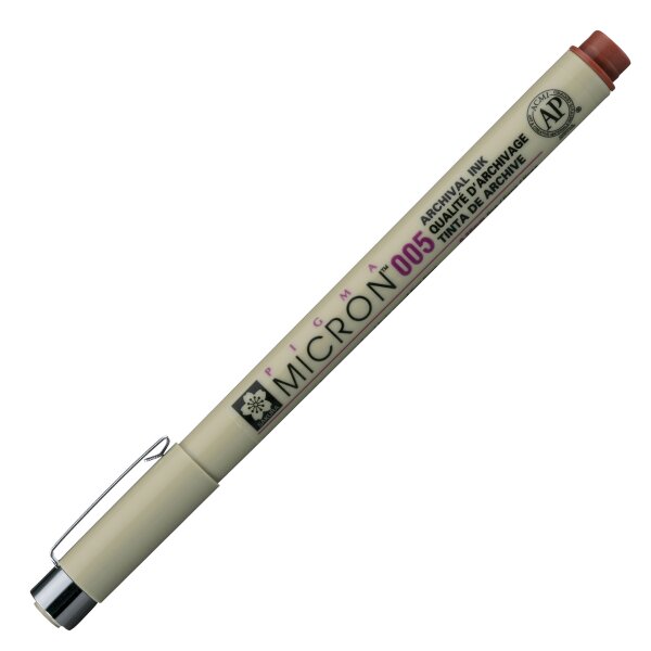 Pigmentliner Pigma Micron 0,20 mm -  braun