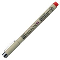 Pigmentliner Pigma Micron 0,40 mm -  rot